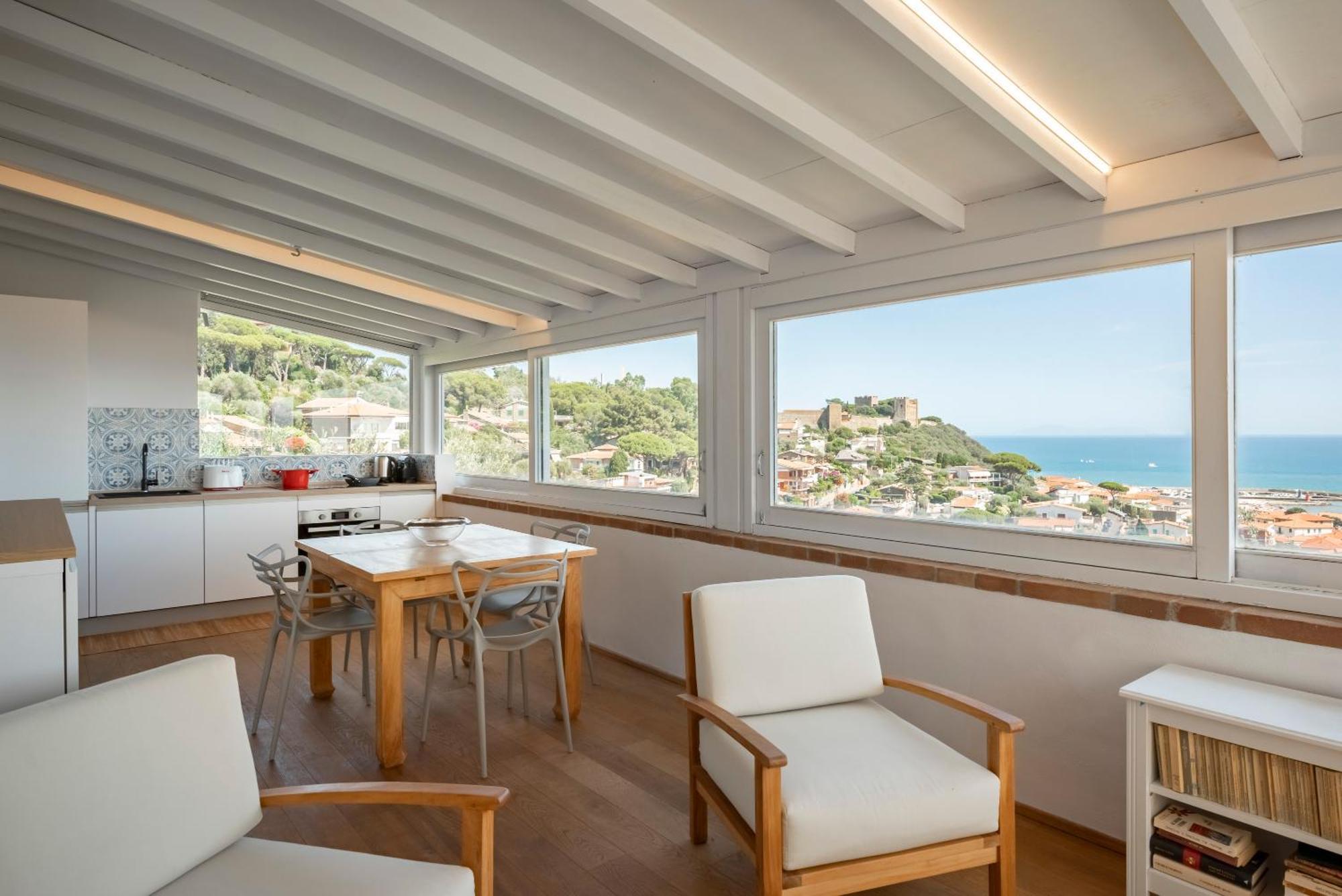 Villa Con Giardino Vista Mare Castiglione della Pescaia Zewnętrze zdjęcie